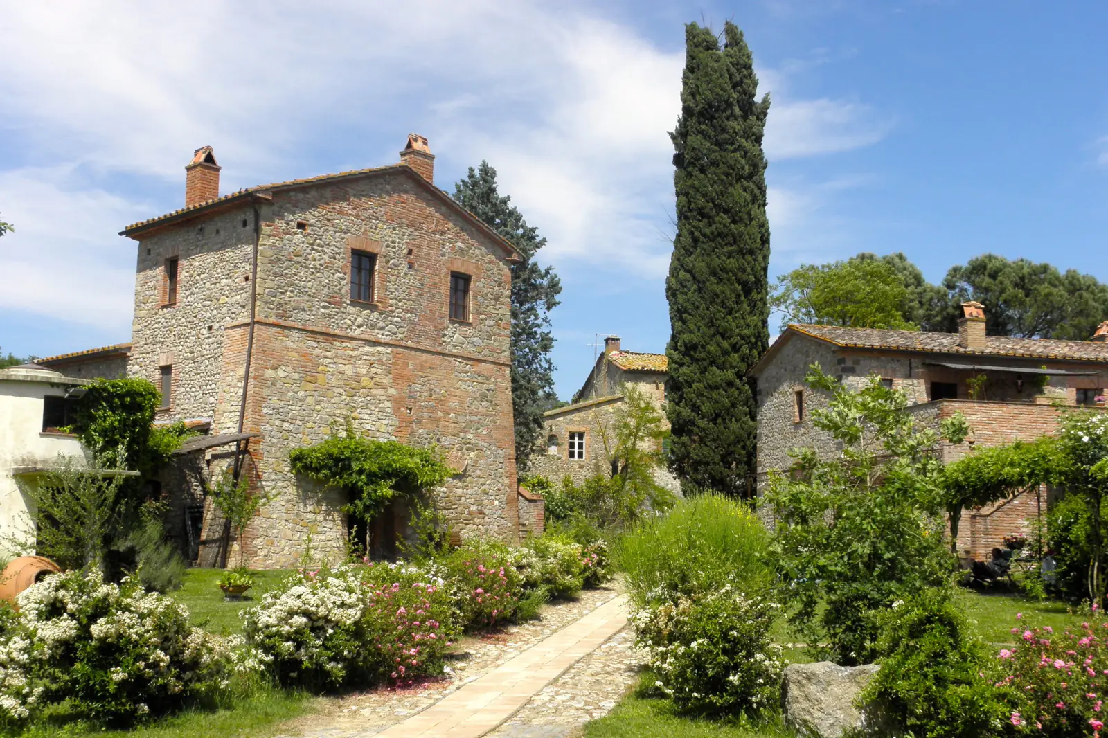 Borgo Santa Maria · vista aerea
